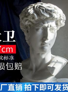 大卫石膏像装饰摆件婚庆婚礼文创墙摄影道具素描写生头像画室装饰