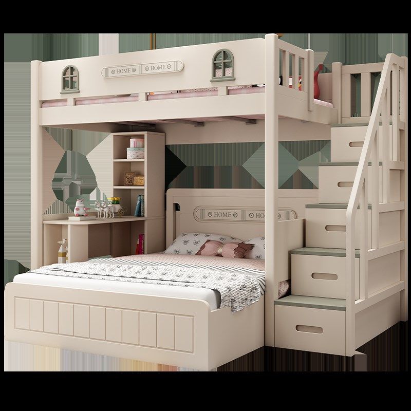 儿童床高低床层床两层错位型上下床交错式子母床小户型床,淘宝优惠券,粉丝福利购,淘宝优惠卷