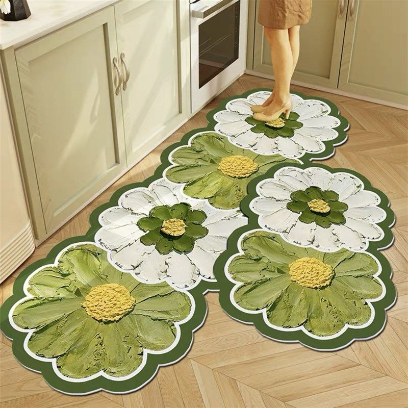 进门脚垫小清新防水防油家用矽藻泥入户门垫厨房防滑矽藻泥地垫,淘宝优惠券,粉丝福利购,淘宝优惠卷