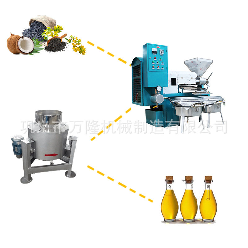 多功能全自动食用油螺旋压榨机 大型榨油设备生产线 玉米油挤油机,淘宝优惠券,粉丝福利购,淘宝优惠卷