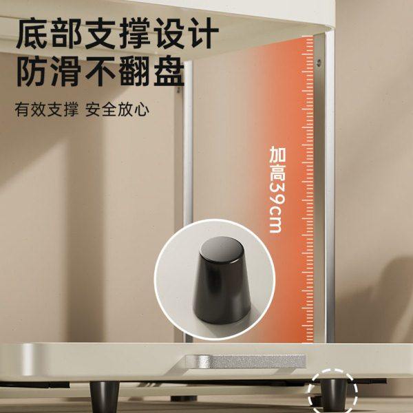 不锈钢微波炉置物架厨房电器烤箱电饭煲台面抽拉式收纳架子专用,淘宝优惠券,粉丝福利购,淘宝优惠卷