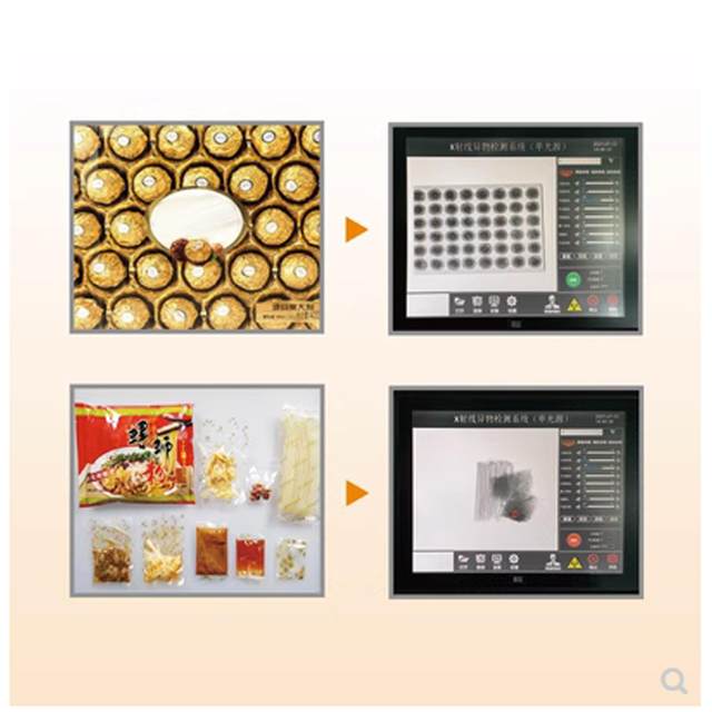 High-precision foreign object detection machine food all-metal detector with automatic removal