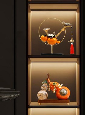 新中式招财葫芦摆件玄关酒柜办公室桌面装饰乔迁搬家送礼高档礼品