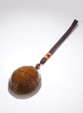 黄铜摆件富甲天下铜手把件 铜工艺品 家居饰品 装饰龟壳 礼品