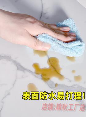 墙纸不干胶彷瓷砖墙面贴纸毛坯房水泥墙大型白墙瓷砖浴室装修防水