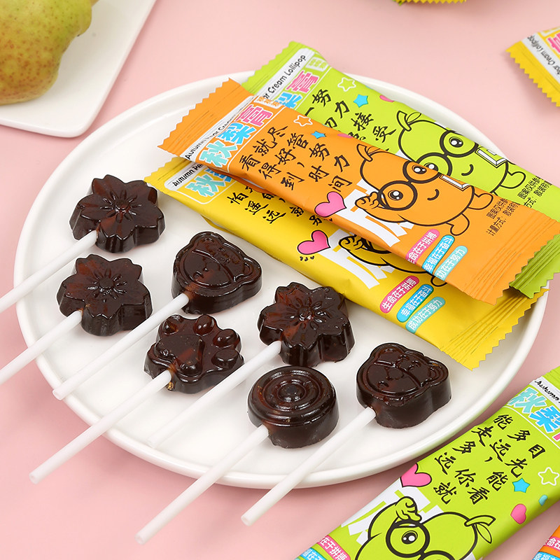 秋梨膏棒棒糖无添加剂六一儿童节小吃营养雪梨枇杷糖果奖励零食,淘宝优惠券,粉丝福利购,淘宝优惠卷