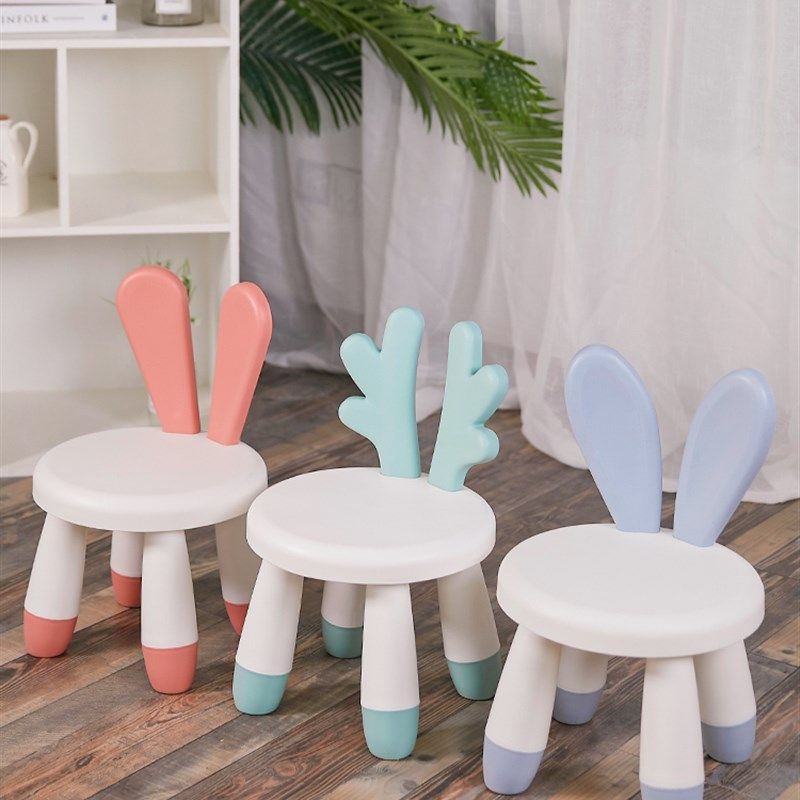 儿童椅子靠背椅塑料加厚幼儿园宝宝卡通小板凳子可爱防滑家用座椅,淘宝优惠券,粉丝福利购,淘宝优惠卷