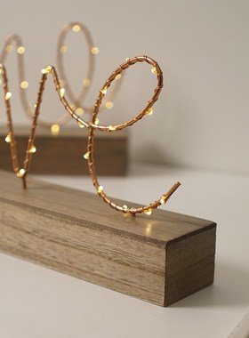 北欧创意灯摆件家居装饰品客厅电视柜酒柜工艺品房间卧室个性摆设