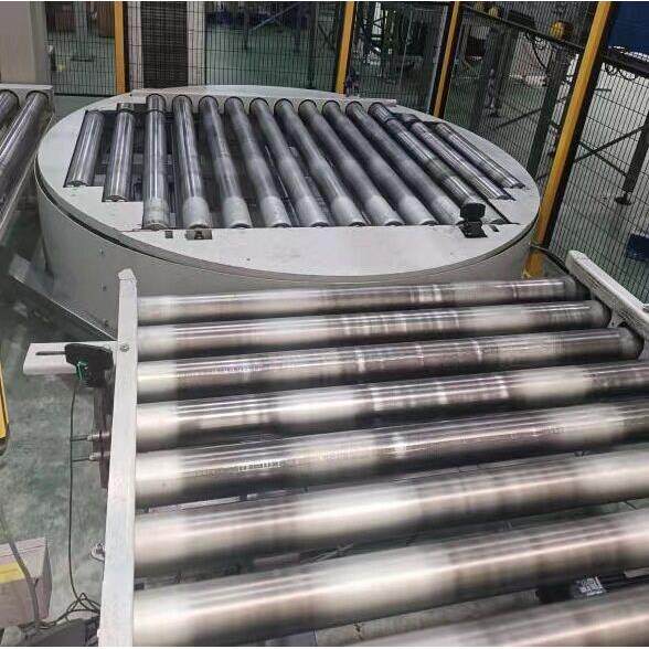 Automatic plate industry assembler conveying equipment intelligent transmission system Jiaming system circulation gravity pallet stack roller conveying
