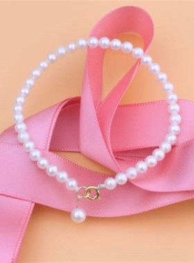 新款袖珍迷你很小圆珍珠手链 日韩简约气质精致百搭细手串ins小众