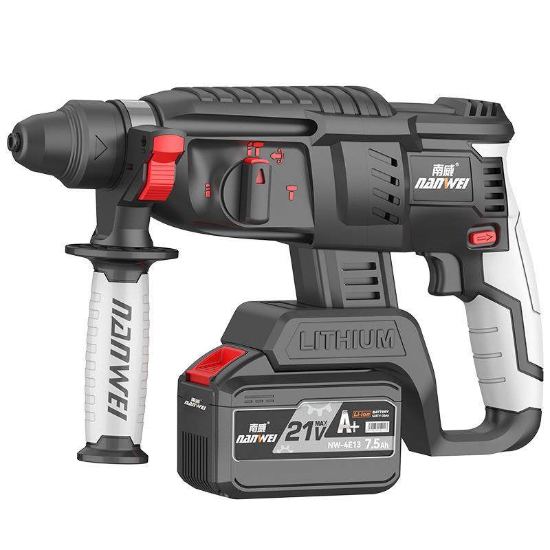 无刷电动工具双用电锤冲击钻锂电电锤电镐电钻三合一工具套装,淘宝优惠券,粉丝福利购,淘宝优惠卷