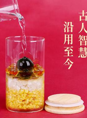 厕所在西北角解决卧室床头朝西摆件安忍水五黄二黑玻璃瓶子卫生间