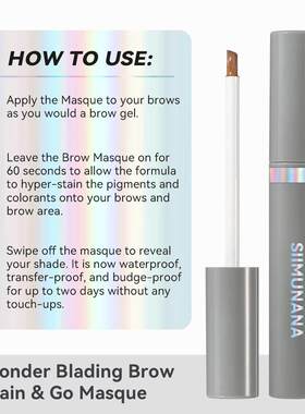 Cross border popular TEMU explosive eyebrow cream in 3 color