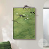 Original physical art swallow painting