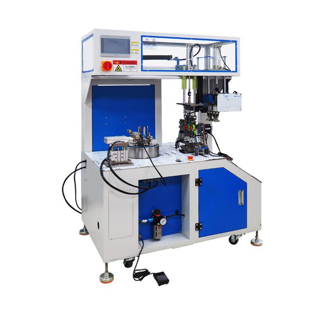 Manufacturer Small circle double-team automatic winding wire tie machine paper tie plate electronic wire coil wire tie machine