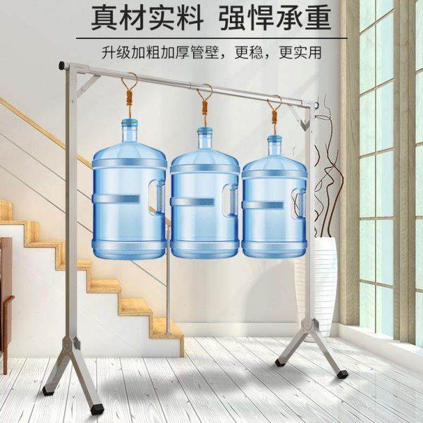 折叠晾衣架落地室内家用阳台卧室便携式室外凉伸缩杆式晒被子神器,淘宝优惠券,粉丝福利购,淘宝优惠卷