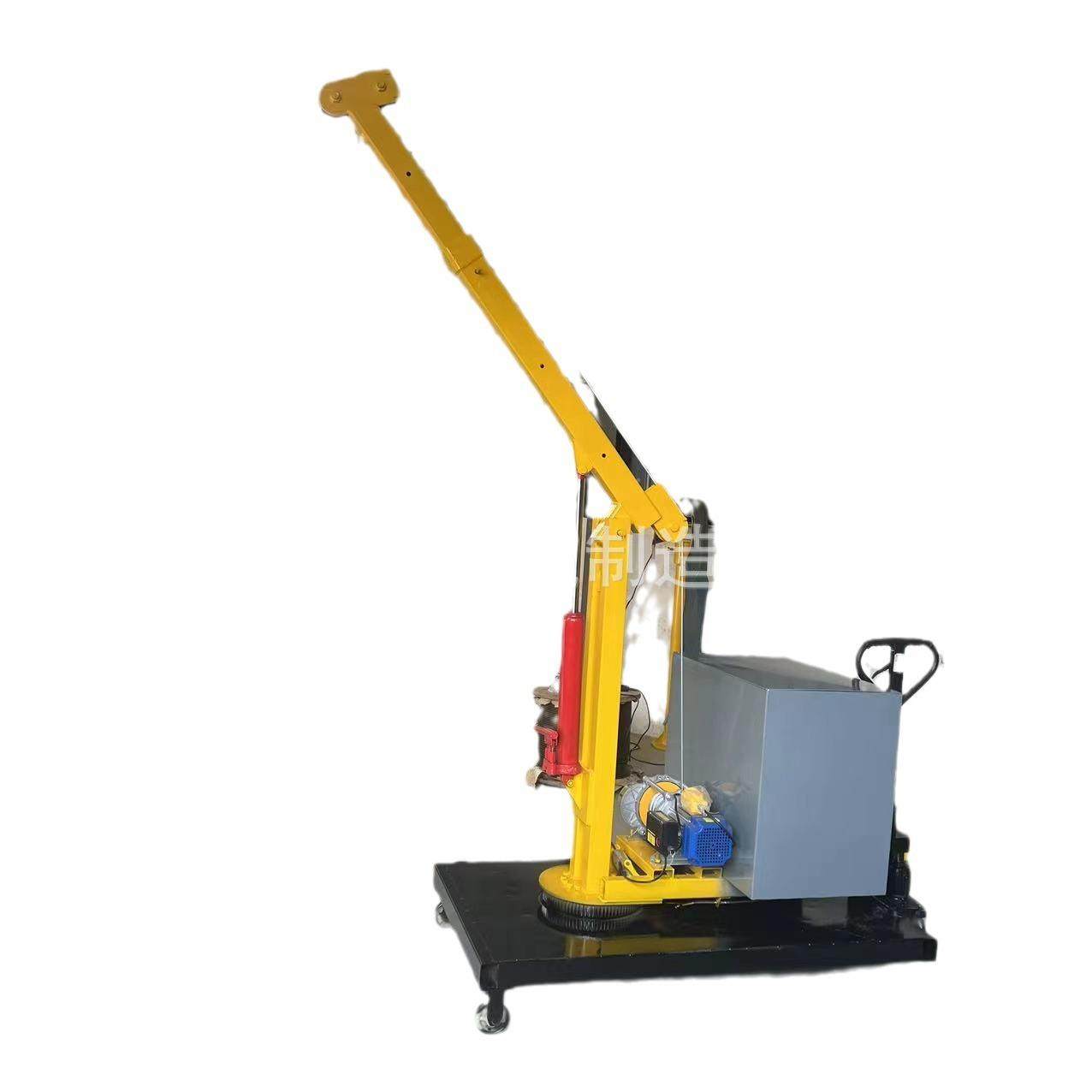 手动伸缩式移动小吊机操作简单移动灵活的起重设备模具吊装,淘宝优惠券,粉丝福利购,淘宝优惠卷