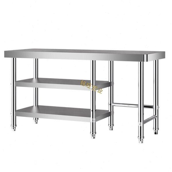 不锈钢煤气罐灶台架多层厨房操作台置物架饭店切菜台面家用工作台,淘宝优惠券,粉丝福利购,淘宝优惠卷