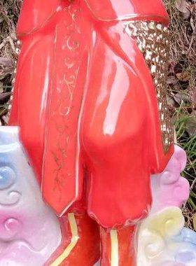 齐天大圣瓷像孙悟空摆件美猴王斗战胜佛陶瓷雕像猴子家居装饰品60