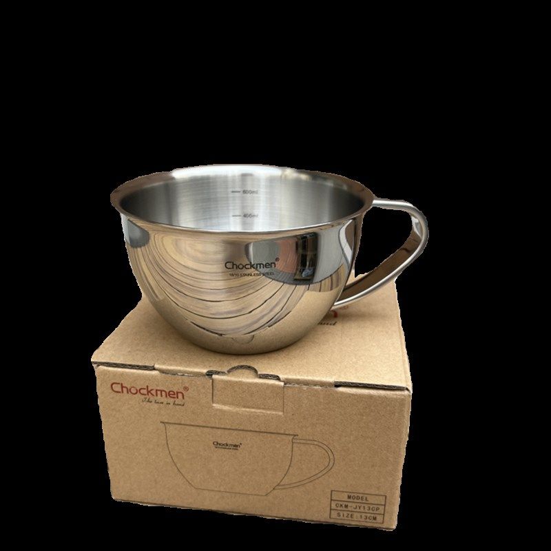 304不锈钢食堂打饭碗带盖泡面碗量杯带手柄嗦粉汤早餐牛奶燕麦杯,淘宝优惠券,粉丝福利购,淘宝优惠卷