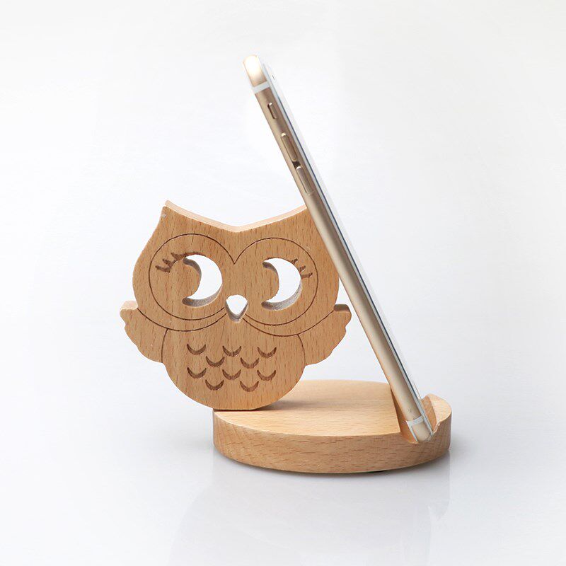 手机通用桌面平板支架床头简约懒人多功能创意木质底座实木头支架,淘宝优惠券,粉丝福利购,淘宝优惠卷