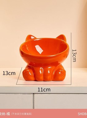 轻奢陶瓷入户玄关钥匙收纳摆件门口鞋柜托盘置物架放钥匙的收纳盒