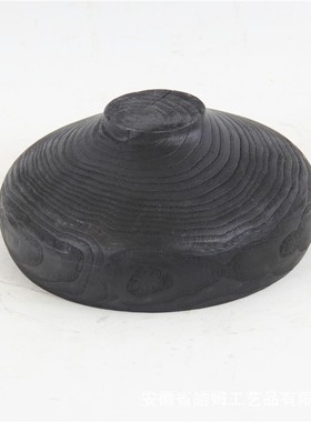 厂家销售纯手工制作黑色碳化木质托盘摆盘水果零食盘居家装饰器皿