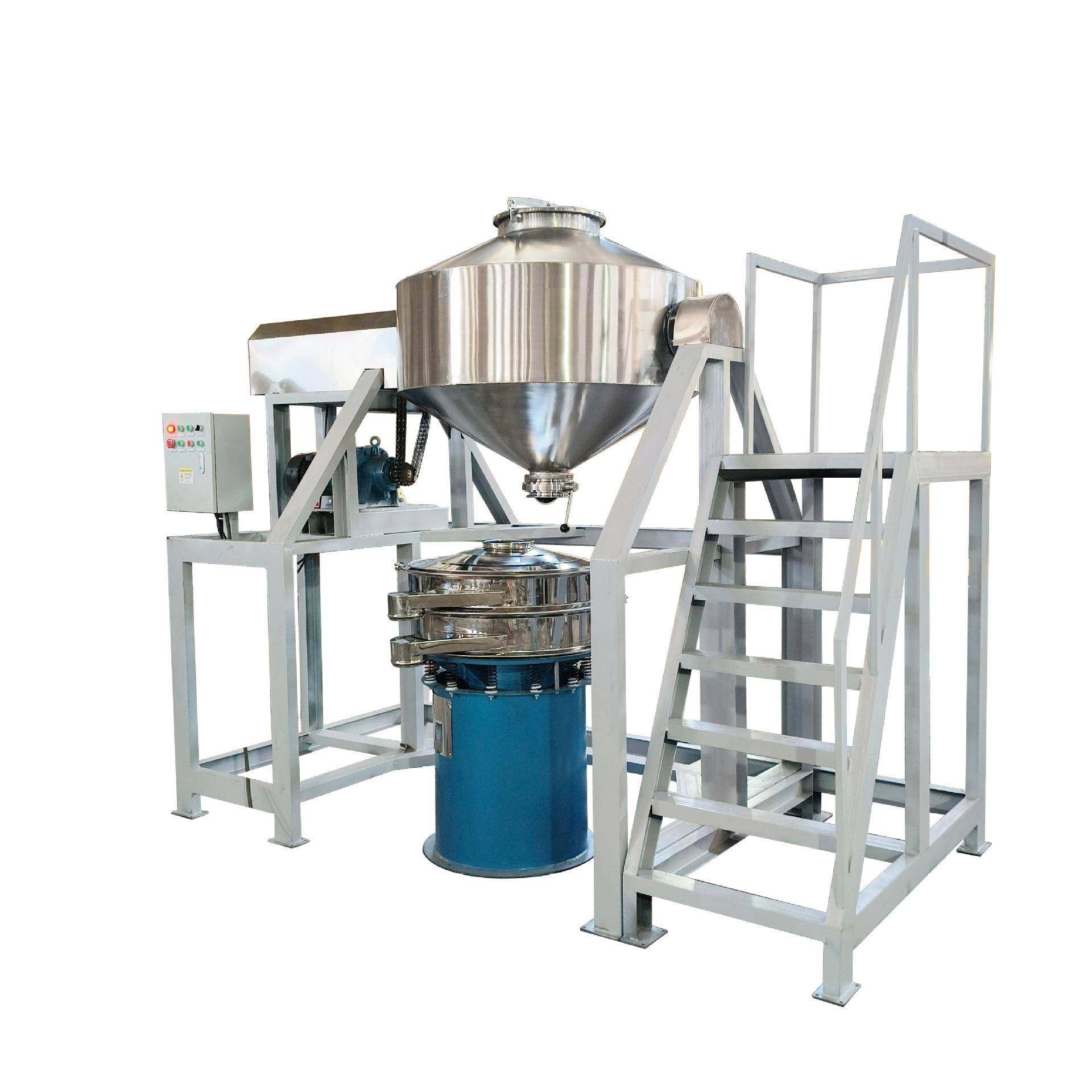 不锈钢鼓式搅拌机腰鼓式粉剂混料机多功能淀粉面粉搅拌机,淘宝优惠券,粉丝福利购,淘宝优惠卷