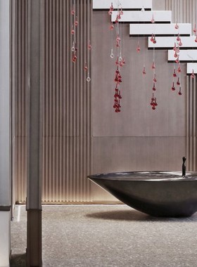 售楼处酒店大堂旋转楼梯下落地摆件玻璃钢雕塑定制吊饰底座装饰品