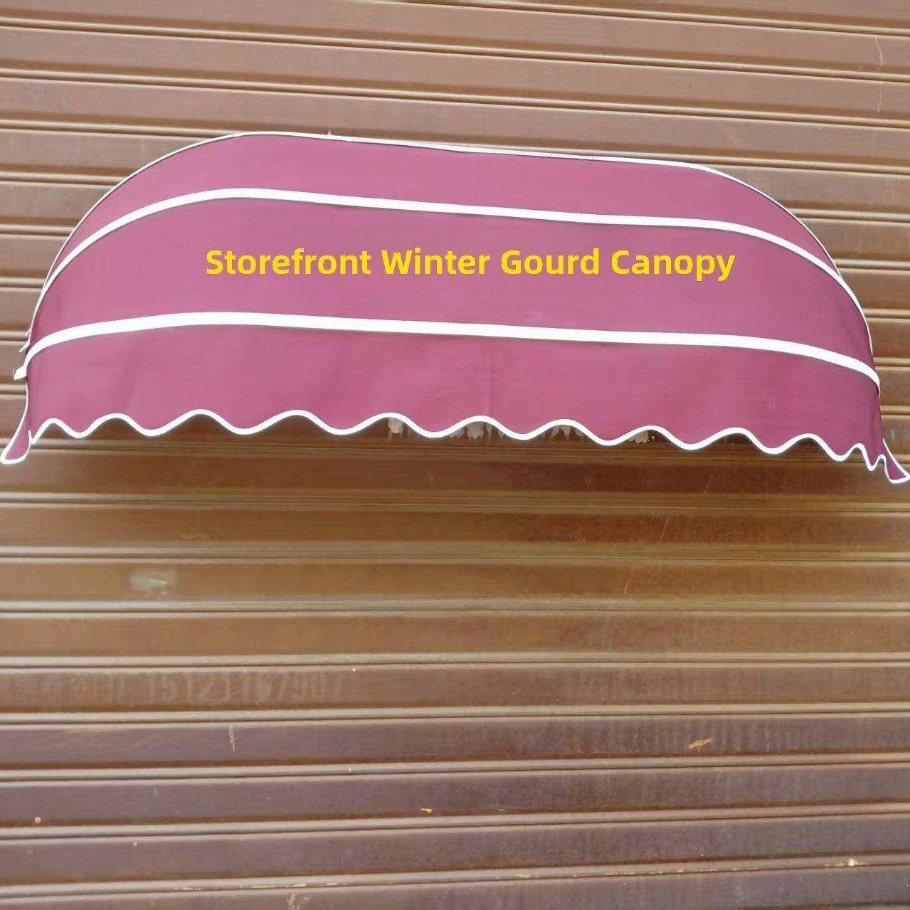 定制冬瓜蓬阳篷西瓜棚门头雨棚窗遮户雨篷咖啡厅饰装篷专GOY业叠,淘宝优惠券,粉丝福利购,淘宝优惠卷