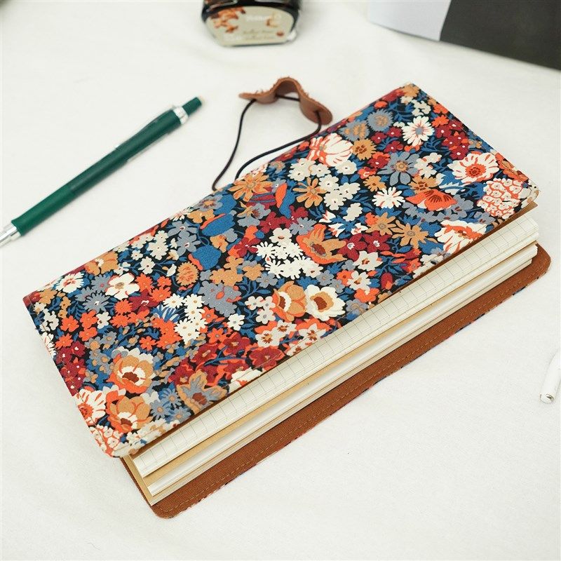 liberty印花旅行者日记本绑带活页本TN手账本标准护照随身手帐本,淘宝优惠券,粉丝福利购,淘宝优惠卷