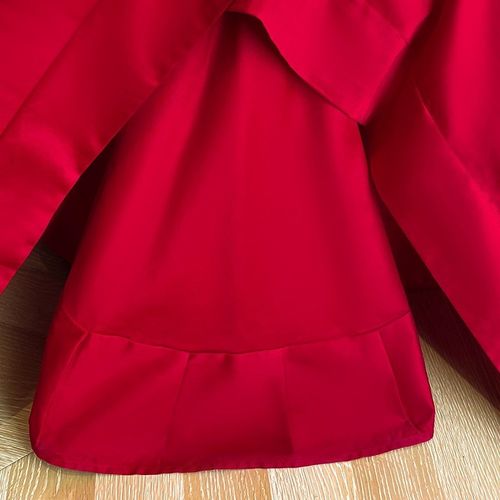 高档中式结婚四件套大红色龙凤刺绣被套床单纯棉婚庆床上用品婚房 - 图3