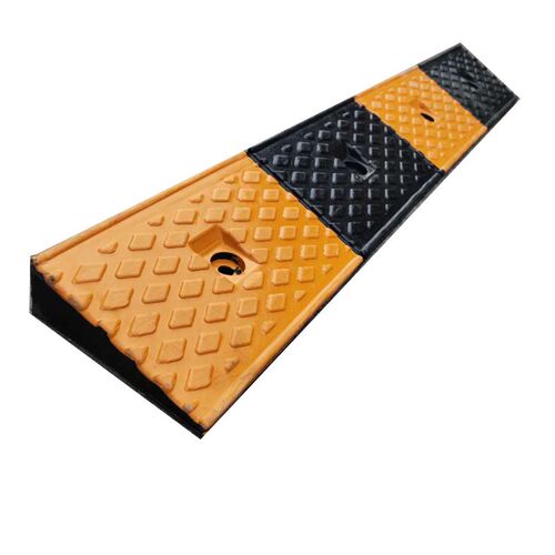 5Cm橡胶路沿斜坡板 汽车上路牙子用车轮三角垫 U摩托电动车阶梯垫 - 图3