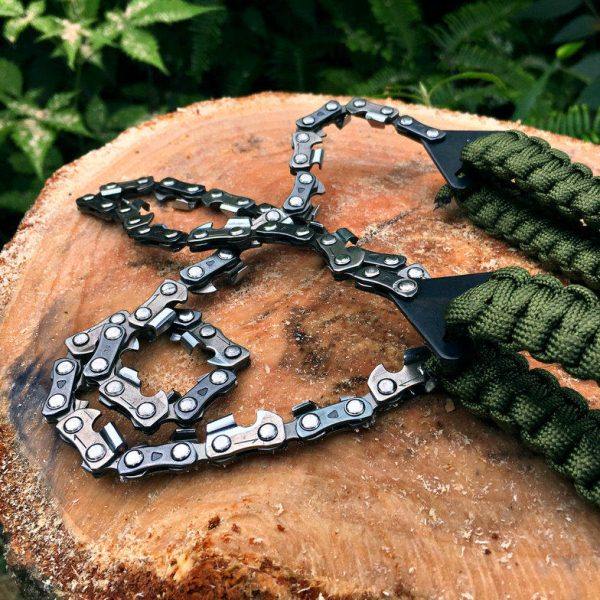 户外链条锯线锯钢丝锯野外求生装备折叠锯伞绳款手拉绳锯手动链锯,淘宝优惠券,粉丝福利购,淘宝优惠卷