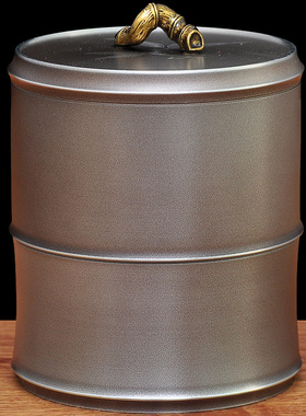 锡罐茶叶罐密封罐纯锡旅行装便携茶罐精品小号茶罐送长辈礼盒包装