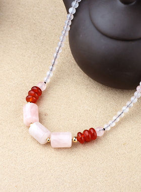 锁骨链女时e尚简约大方气质百搭脖颈链项圈短款民族风脖子装饰项