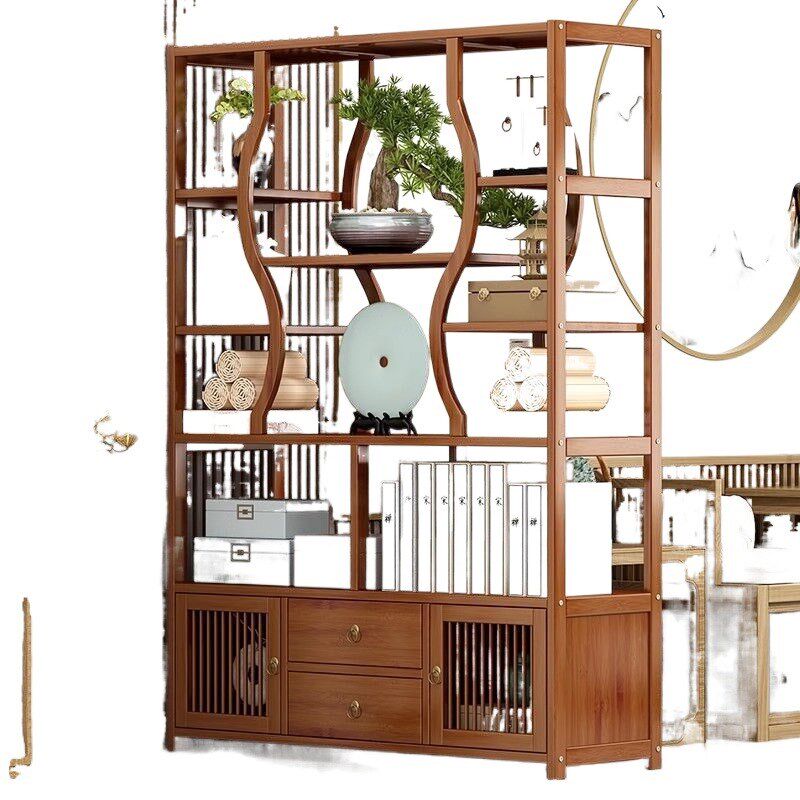 #Multi-layer Bogu rack Chinese j-style Duobao Pavilion tea set storage rack tea cabinet tea container display rack living room partition book