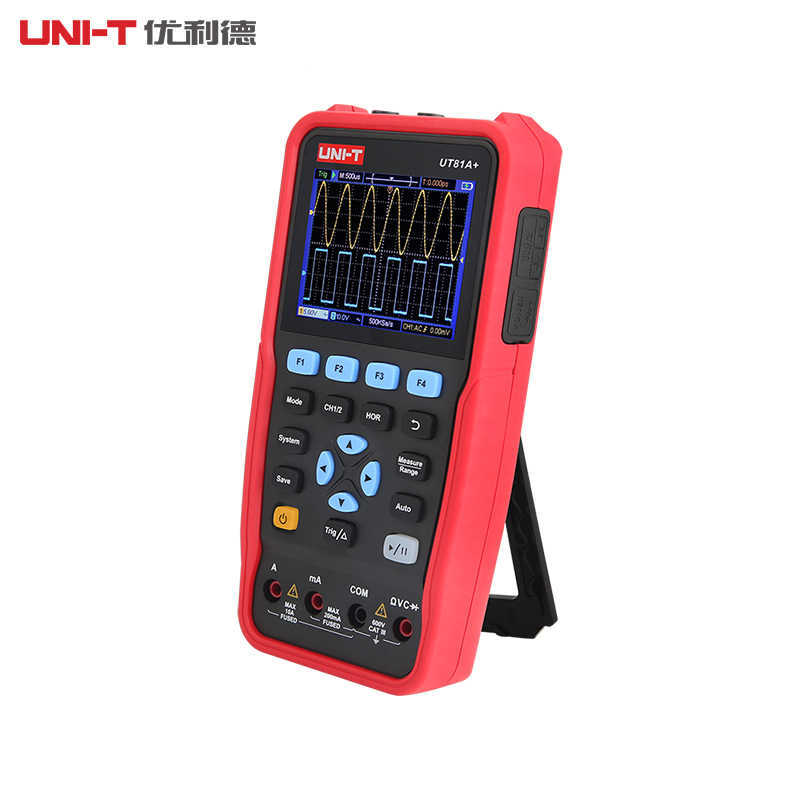 UNI-T优利德示波器双通道信带宽50MHz UT81C+信号发生器+万用表 - 图0