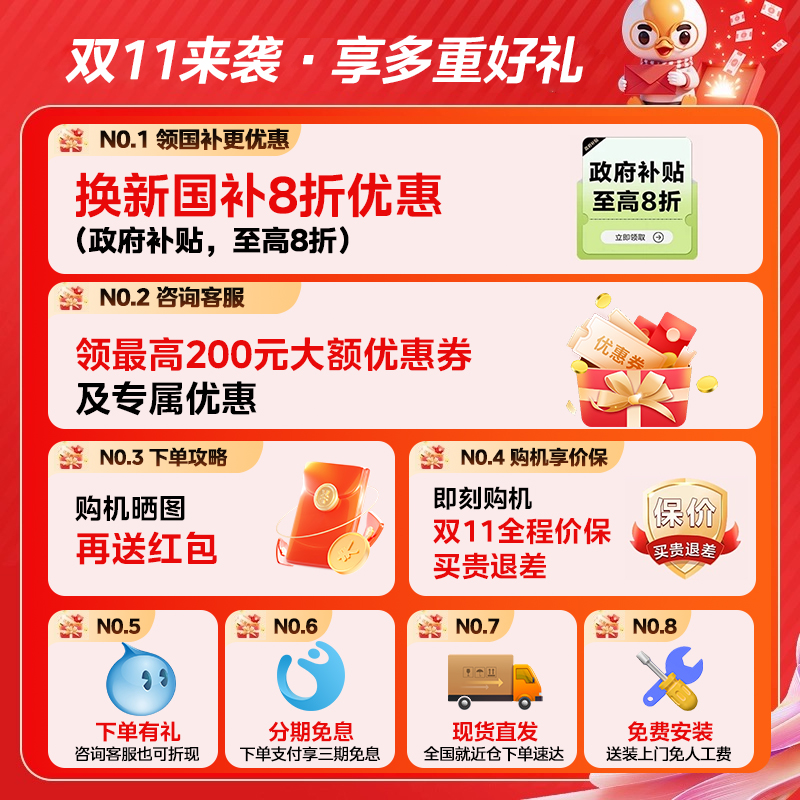 【纯平自由嵌】小天鹅水魔方洗衣机10KG全自动家用滚筒洗脱628T - 图0