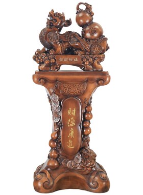 貔貅落地摆件一对大号公司乔迁开业礼物办公室饭店前台聚财装饰品