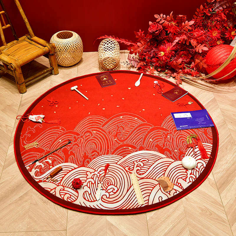 ins风原木抓周道具地毯1生日套装周岁男女宝宝布置礼仪式新疆包邮,淘宝优惠券,粉丝福利购,淘宝优惠卷