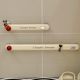 Contrast color bathroom slipper rack hanger without hole punching toilet toilet hanging slippers artifact wall-mounted storage rack