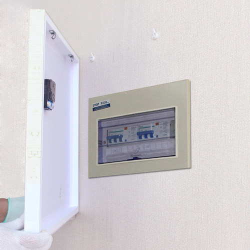 现代简约客厅餐厅装饰画沙发背景墙免打孔挂画电表箱遮挡钟表壁画 - 图3