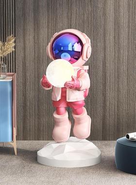 轻奢宇航员落地摆件客厅大型家居饰品电视柜旁太空人乔迁新居礼品
