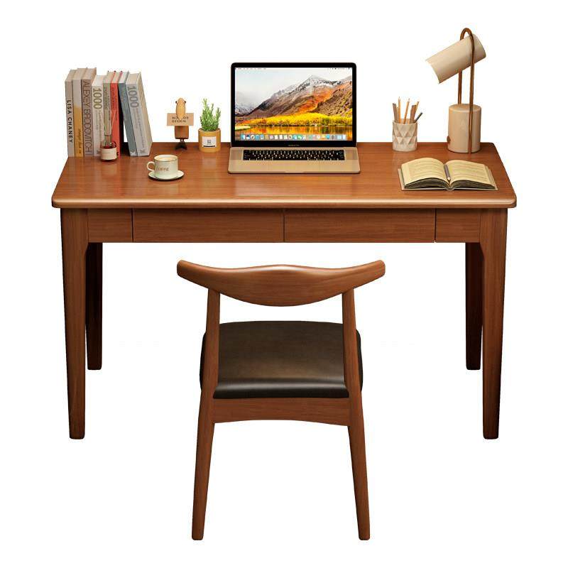 北欧简约家用办公桌实木窄书桌电脑桌学习桌小户型床边桌书桌子,淘宝优惠券,粉丝福利购,淘宝优惠卷
