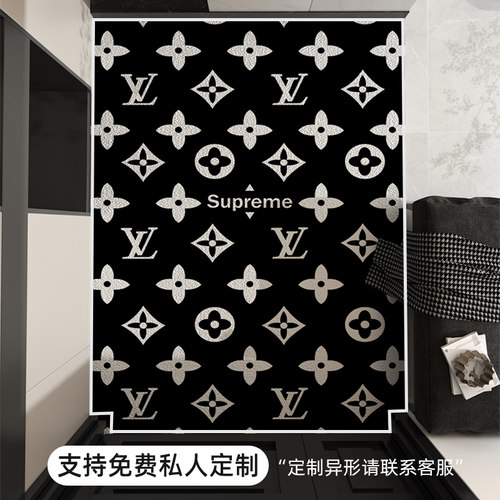 入户门地垫简约进门垫子家用玄关门口F地毯门外防滑耐脏脚垫可定 - 图1