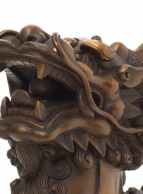 铜制貔貅摆件一对皮丘工艺装饰品办公室客厅酒柜桌面摆设柜子礼品