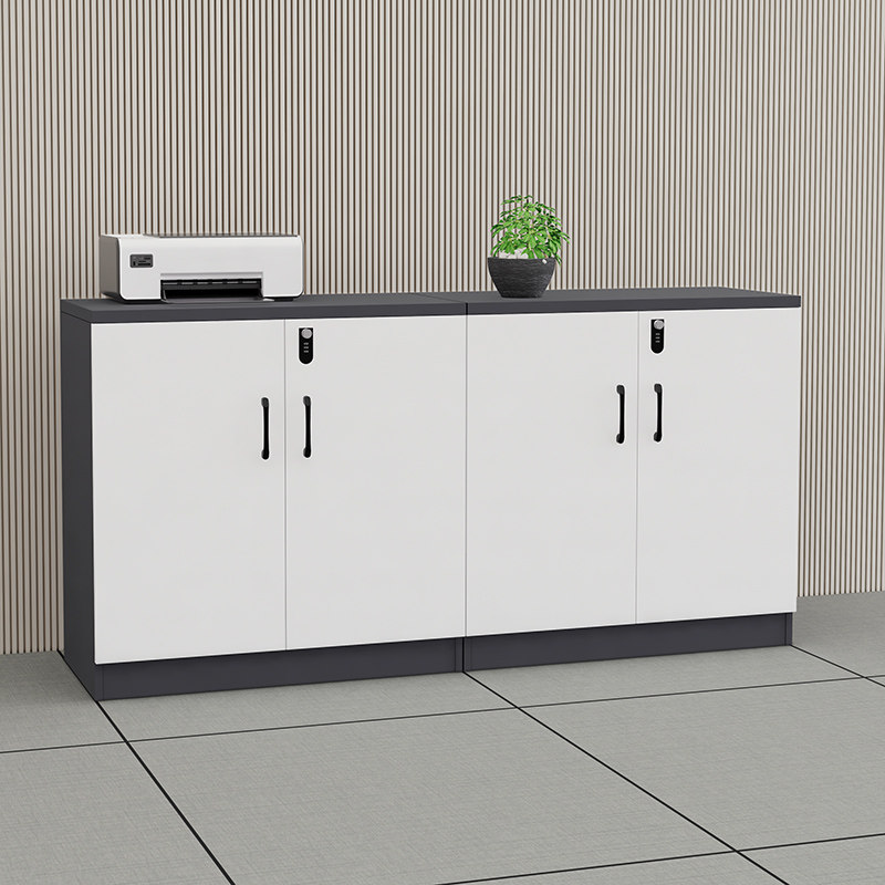 文件柜办公室矮柜木质储物落地柜密码锁抽屉资料柜隔断柜长条柜子,淘宝优惠券,粉丝福利购,淘宝优惠卷