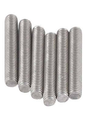 M3-M16不锈钢304丝杆全螺纹牙棒通丝螺柱螺栓螺丝牙条M4M5M6M8M10