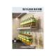 Seasoning rack, hook rack, hole-free wall hanging rack, multi-functional chopstick storage integrated
